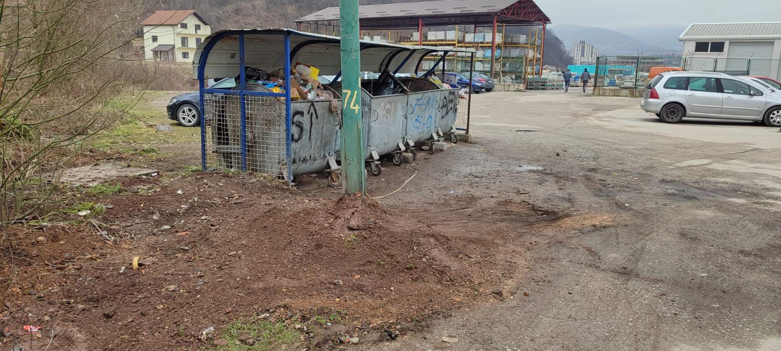 Čišćenje kontejnerskih mjesta